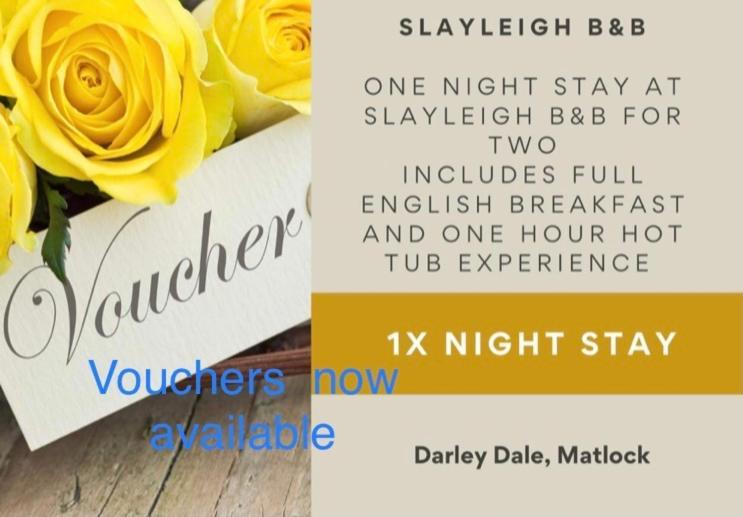 Slayleigh Bed & Breakfast Matlock  Dış mekan fotoğraf